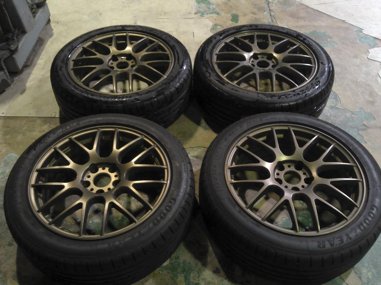 WORK EMOTION M8R + GOODYEAR EAGLE RVF