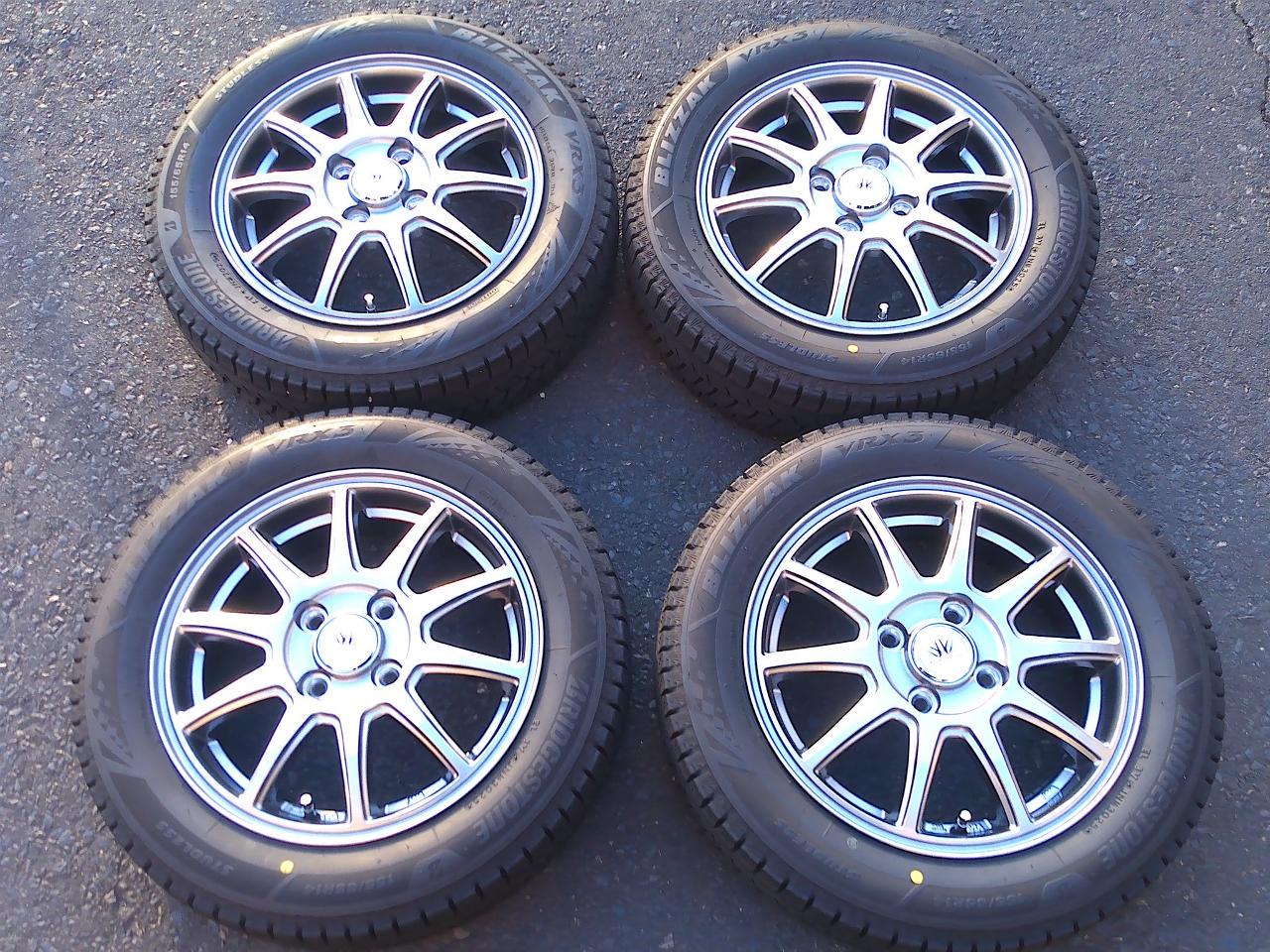 BADX 632 LOXARNY LOXARNY SPORT RS-10 + BRIDGESTONE BLIZZAK VRX3