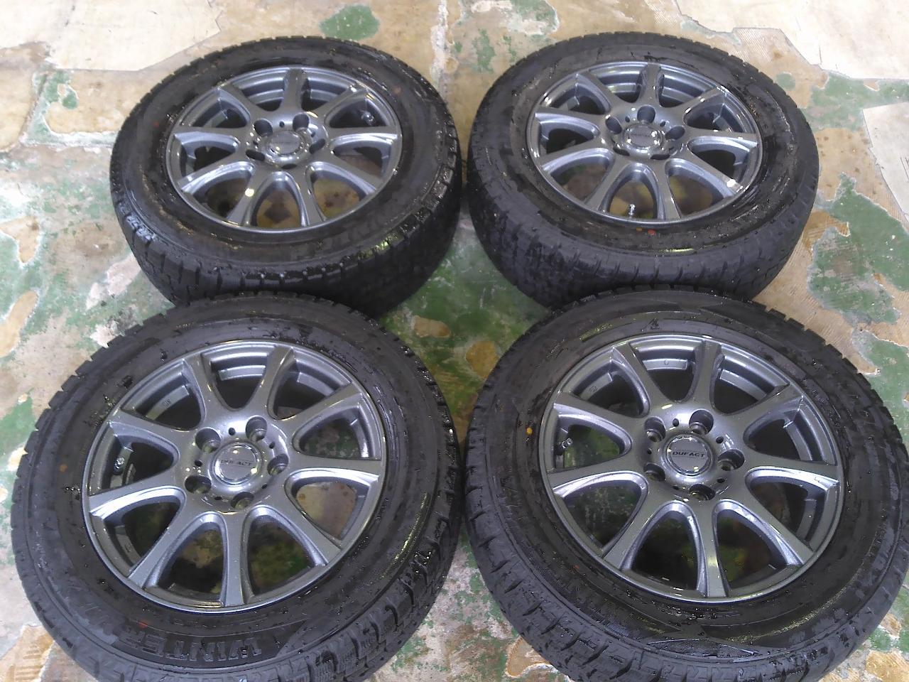 DUNLOP DUFACT DS9 + DUNLOP WINTERMAXX WM02