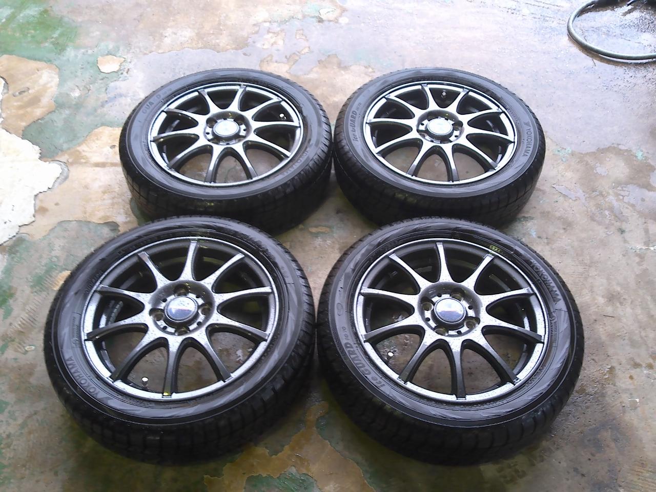 weds VELVA CHARGE 10 spoke + YOKOHAMA iceGUARD iG70