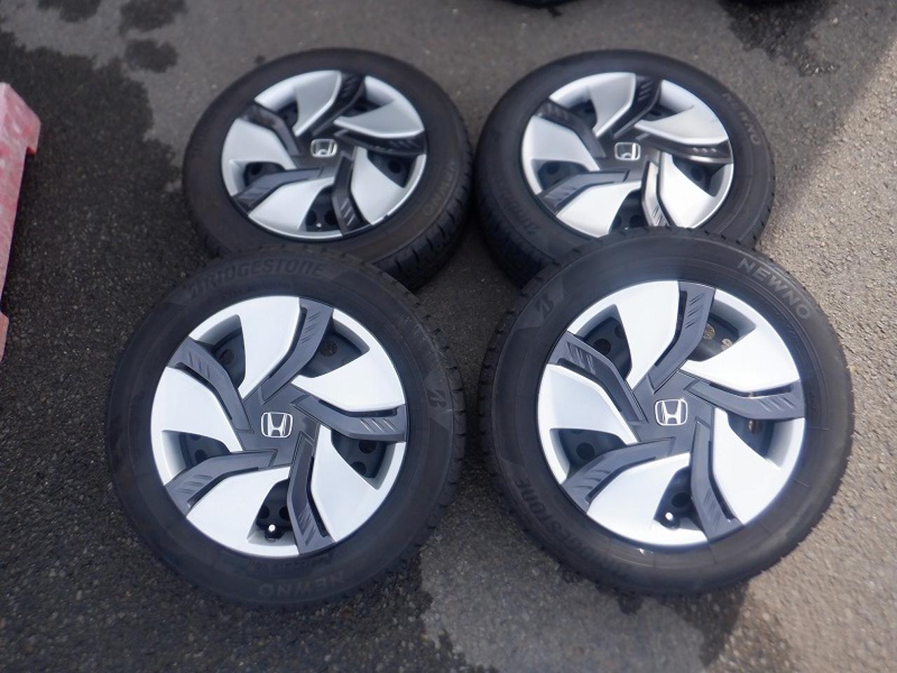 2HONDA Fit Genuine steel + BRIDGESTONE NEWNO