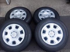 8TOYOTA ハイエース 純正スチール+BRIDGESTONE ECOPIA RD-613