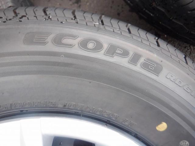 8TOYOTA ハイエース 純正スチール+BRIDGESTONE ECOPIA RD-613