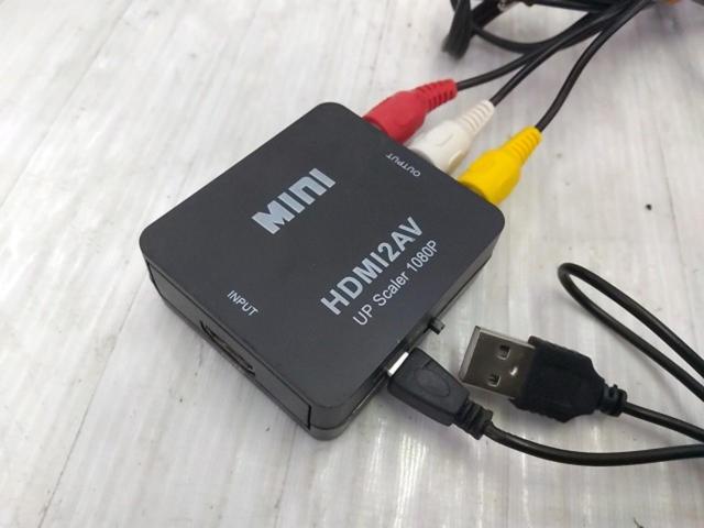 メーカー不明 HDMI → RCA変換アダプター
