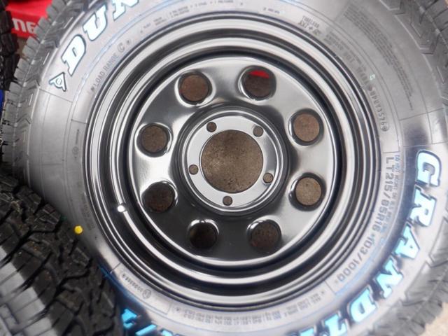 8 Roadstar まつど家 三兄弟 鉄八+【DUNLOP】GRANDTREK R/T