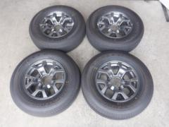 8【スズキ純正】 ジムニーシエラ JB74 純正アルミ+【BRIDGESTONE】DUELER H/L