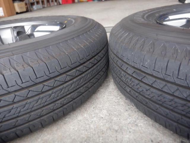 8【スズキ純正】 ジムニーシエラ JB74 純正アルミ+【BRIDGESTONE】DUELER H/L