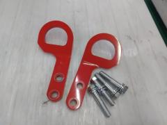 X-FANG DELICA D5 SH403RD Towing Hook Red/トーイングフック レッド