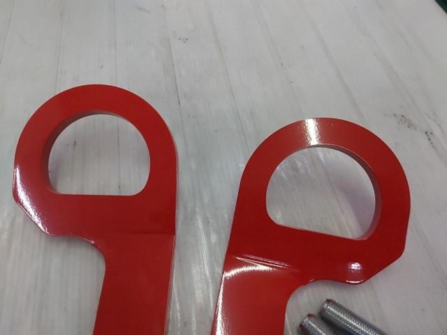 X-FANG DELICA D5 SH403RD Towing Hook Red/トーイングフック レッド