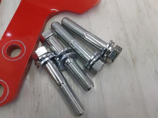 X-FANG DELICA D5 SH403RD Towing Hook Red/トーイングフック レッド