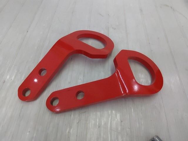 X-FANG DELICA D5 SH403RD Towing Hook Red/トーイングフック レッド