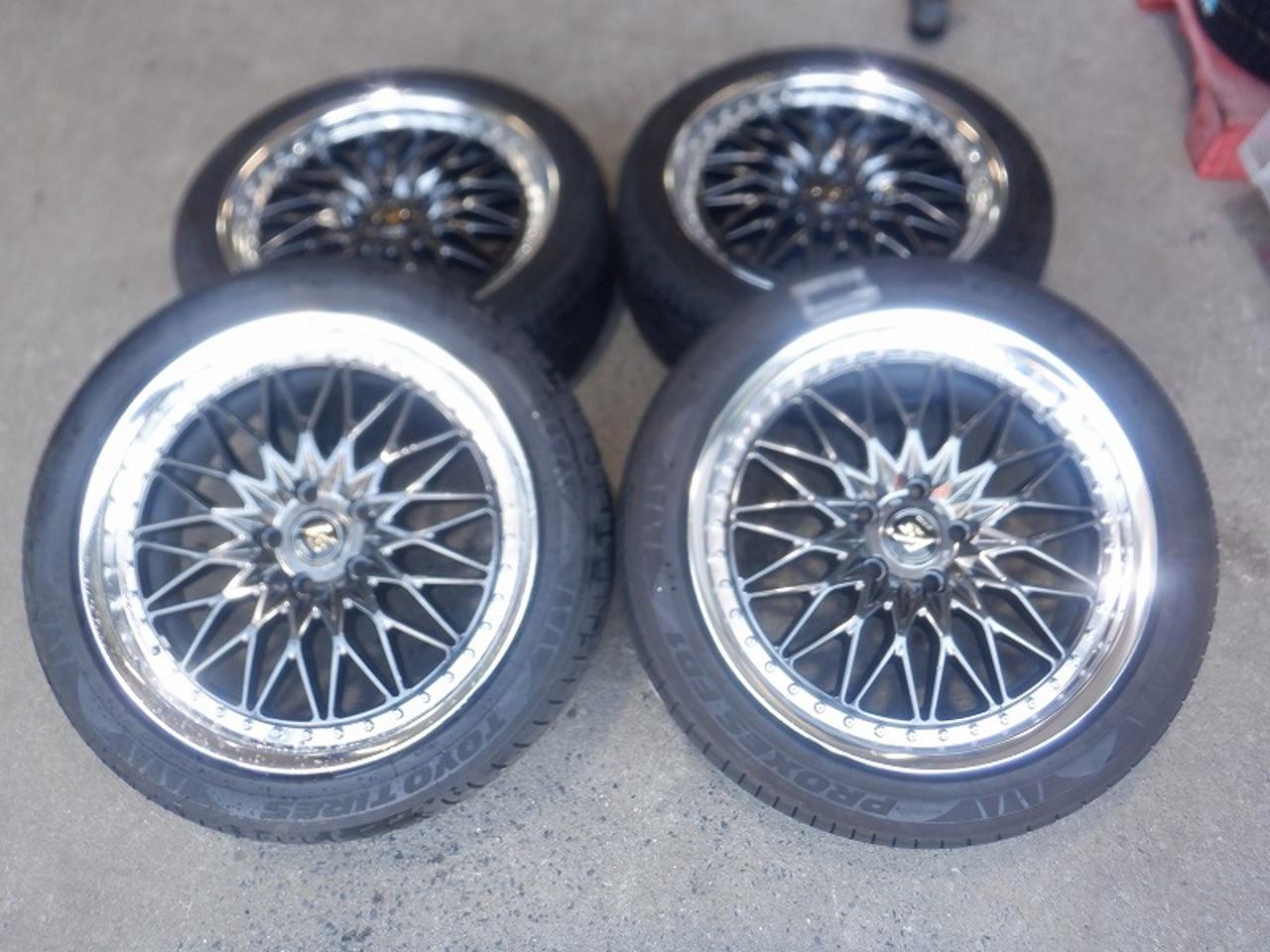 9WORK VS VS-XV + TOYOPROXES FD1