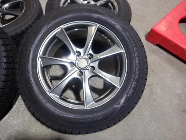 9【AUTOBACS SEVEN(オートバックスセブン)】LEBEN(レーベン) BX+DUNLOP(ダンロップ)WINTERMXX SJ8