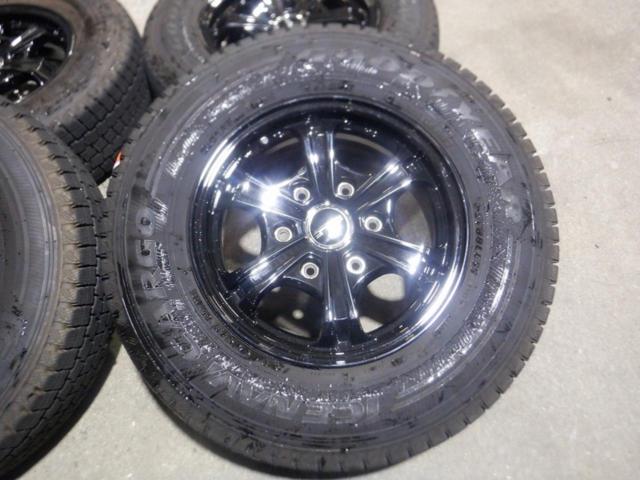 8FLEX DELF 6本スポーク+GOODYEAR(グッドイヤー)ICENAVI CARGO