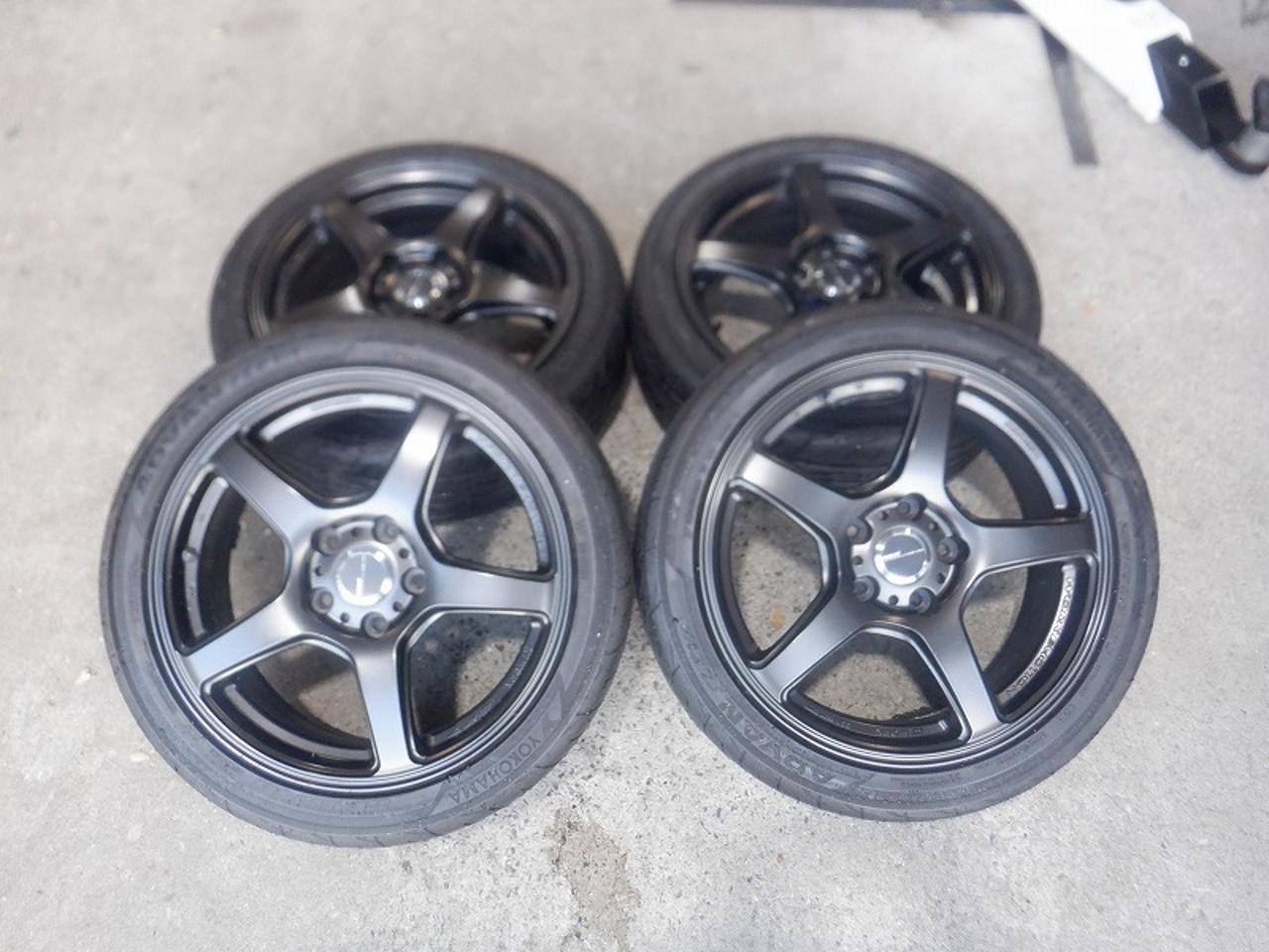 2 WORK EMOTION T5R + YOKOHAMA ADVAN FLEVA