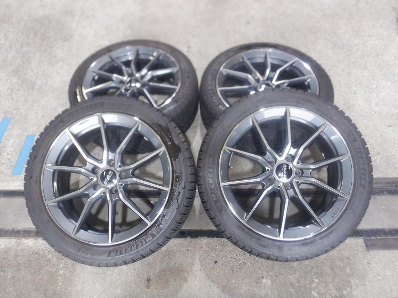 7ABE SHOKAI MAK ARGENTO FF + MICHELINX-ICE SNOW