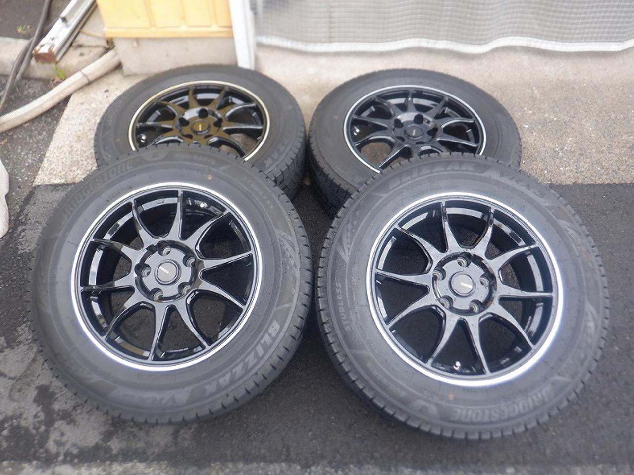 5HOT STUFF G. speed 10-spoke + BRIDGESTONE BLIZZAK VRX3