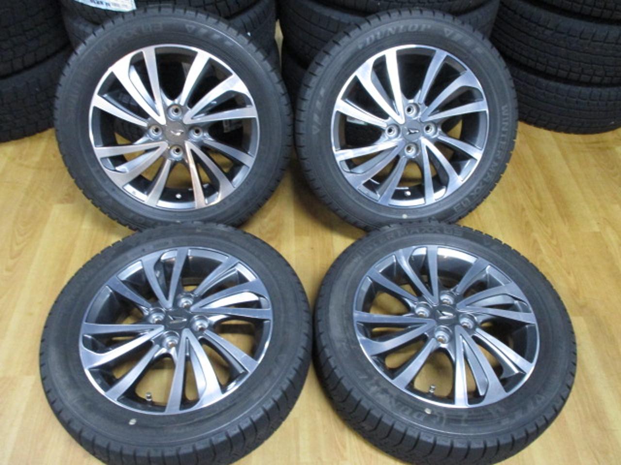 Genuine Daihatsu LA650/660S parts Tanto Custom genuine wheels + DUNLOP WINTERMAXX WM03