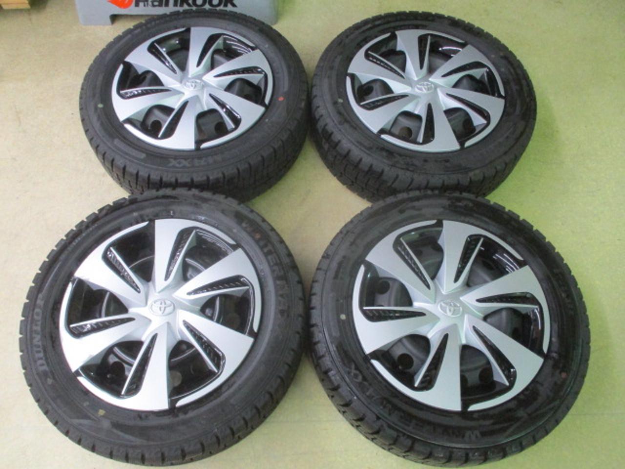 Toyota genuine parts Sienta genuine steel wheels + DUNLOP WINTERMAXX WM02