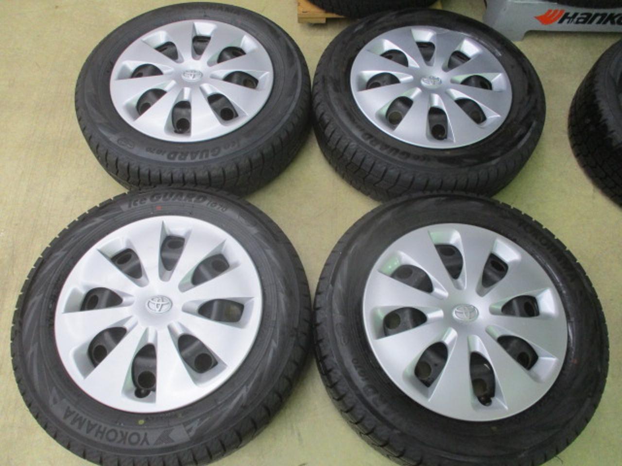 Toyota original Aqua genuine steel wheel + YOKOHAMA iceGUARD iG70 + YOKOHAMA iceGUARD iG70