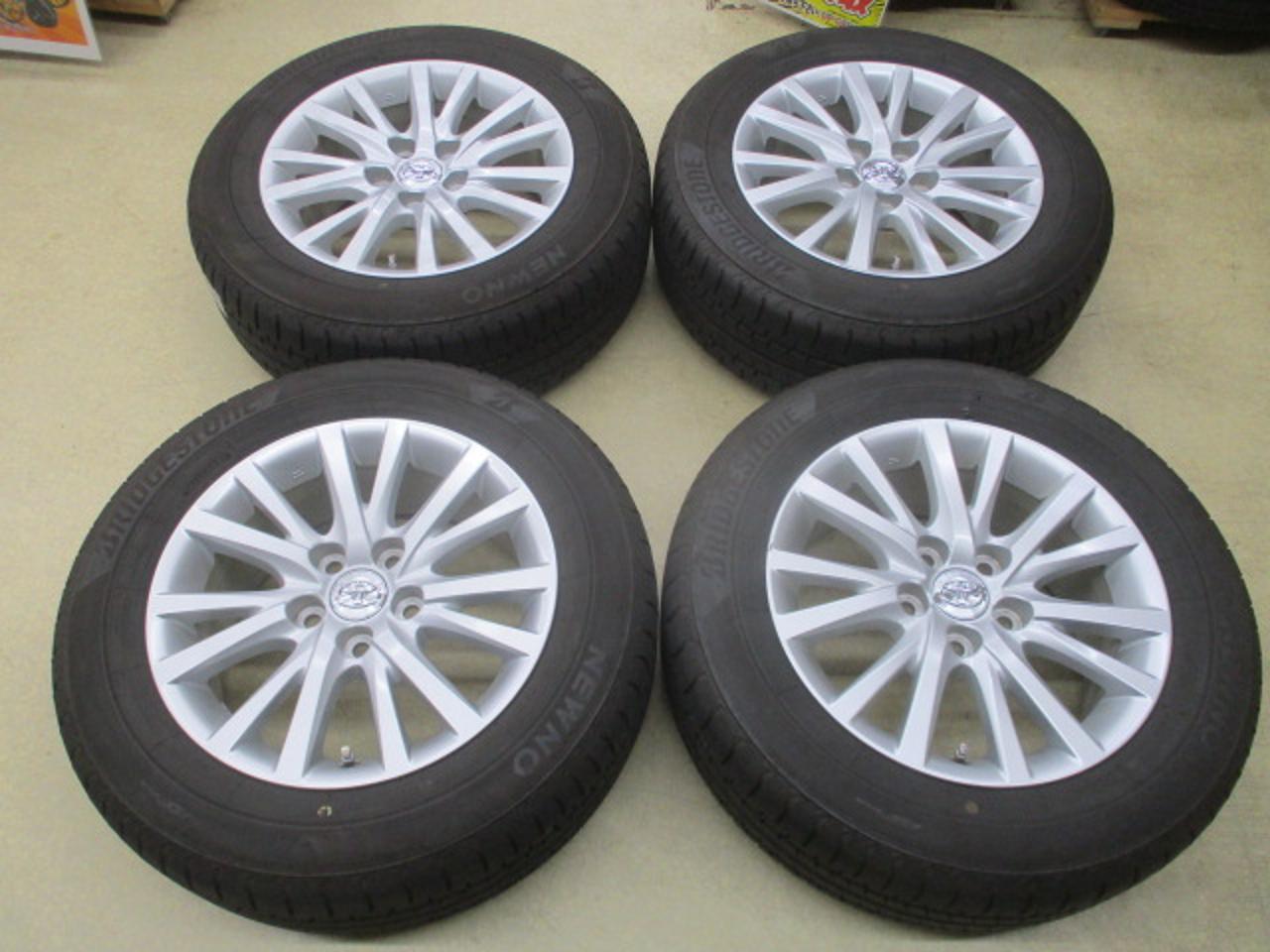 Toyota genuine parts Mark X genuine wheels + BRIDGESTONE NEW NO