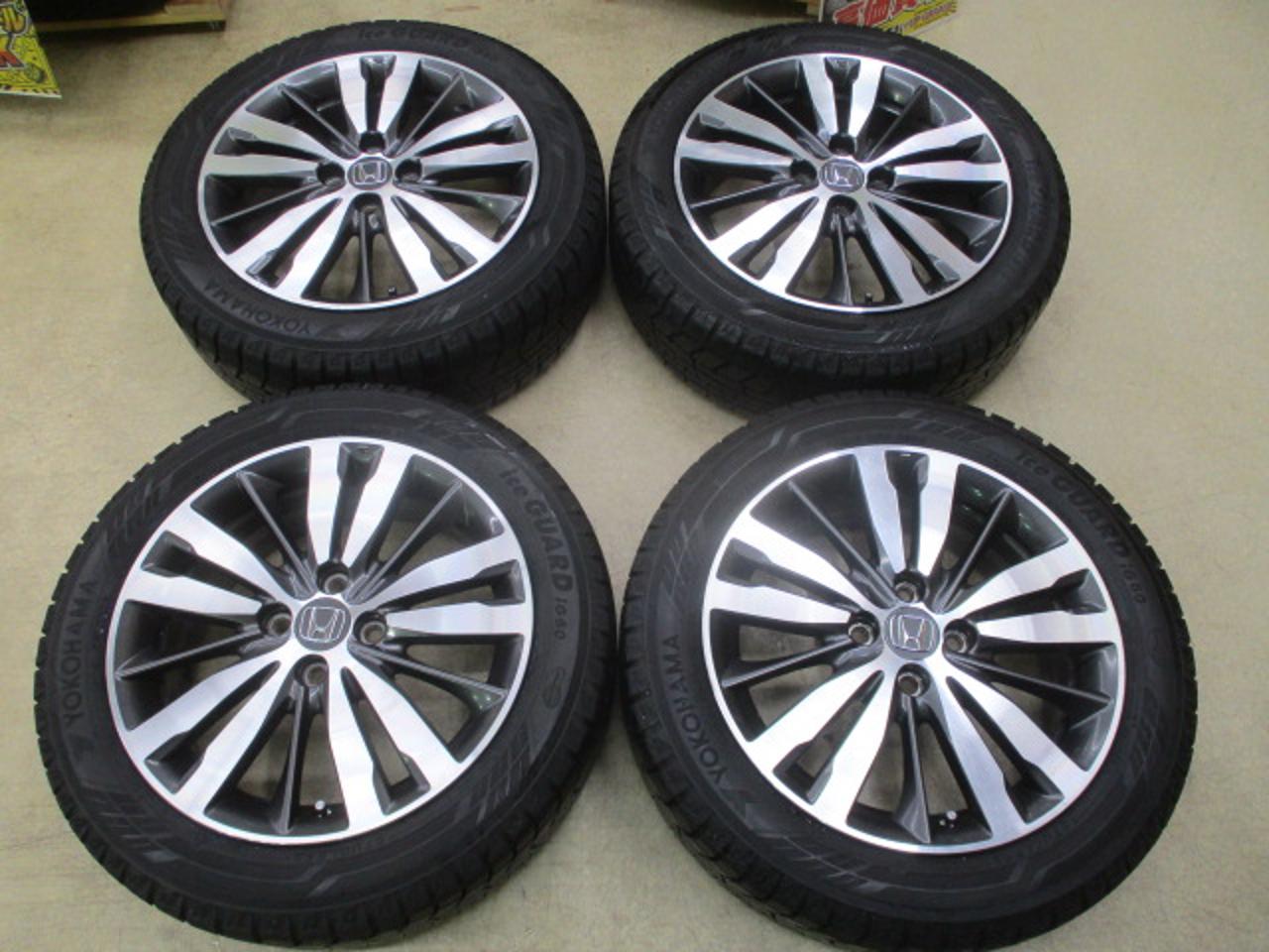 Honda genuine Fit RS genuine wheels + YOKOHAMA iceGUARD iG60