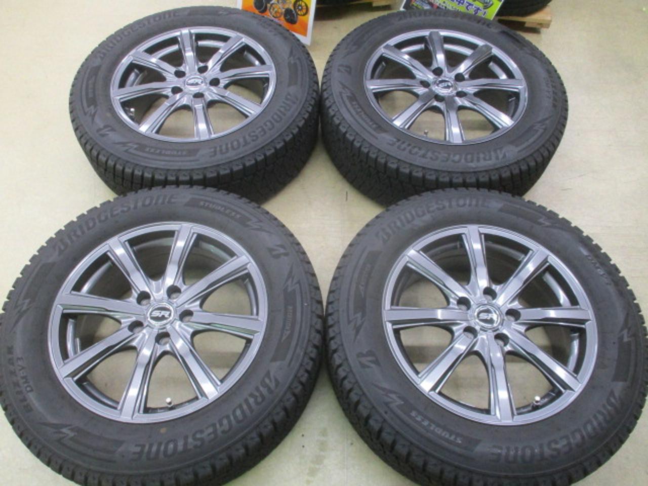SR STRANGER wheels + BRIDGESTONE BLIZZAK DM-V3