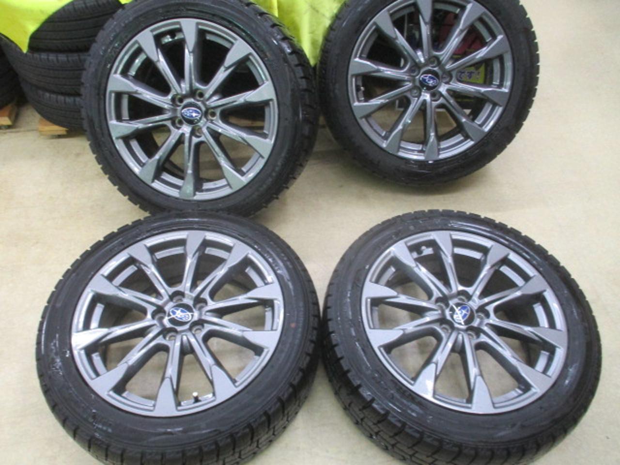 Subaru genuine Impreza Sport wheels + Dunlop Winter Maxx WM02