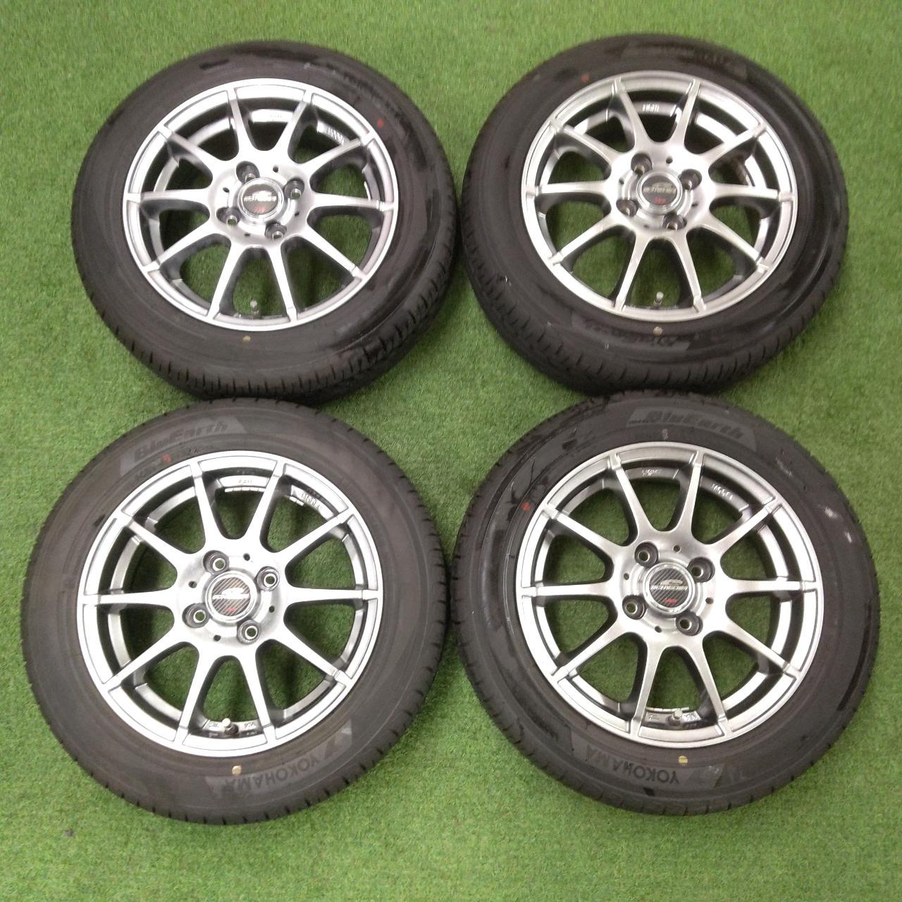 Price cut! A-TECH SCHNEIDER 10-spoke aluminum wheels + YOKOHAMA BluEarth Manufactured in 2025
