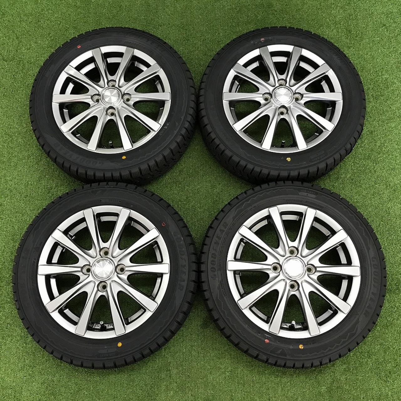YOKOHAMA GRASS 10-spoke aluminum wheels + GOODYEAR ICENAVI8 Manufactured in 2025