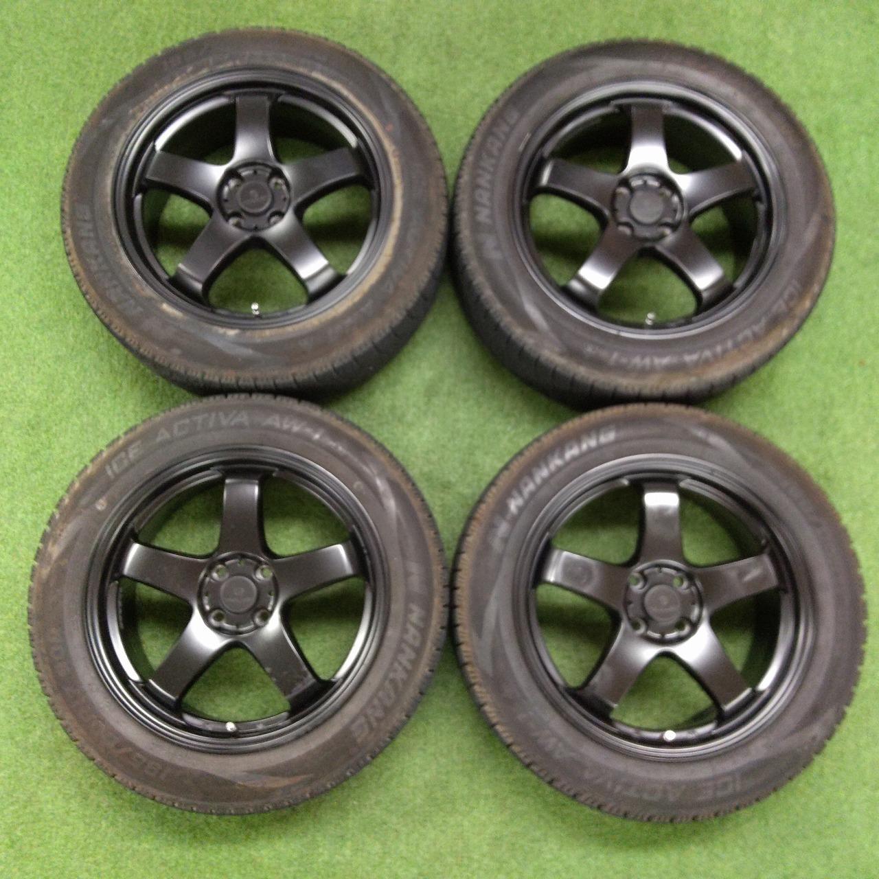 FINSLIST 5-spoke aluminum wheels + NANKANG ICE ACTIVA AW-1 Manufactured in 2023