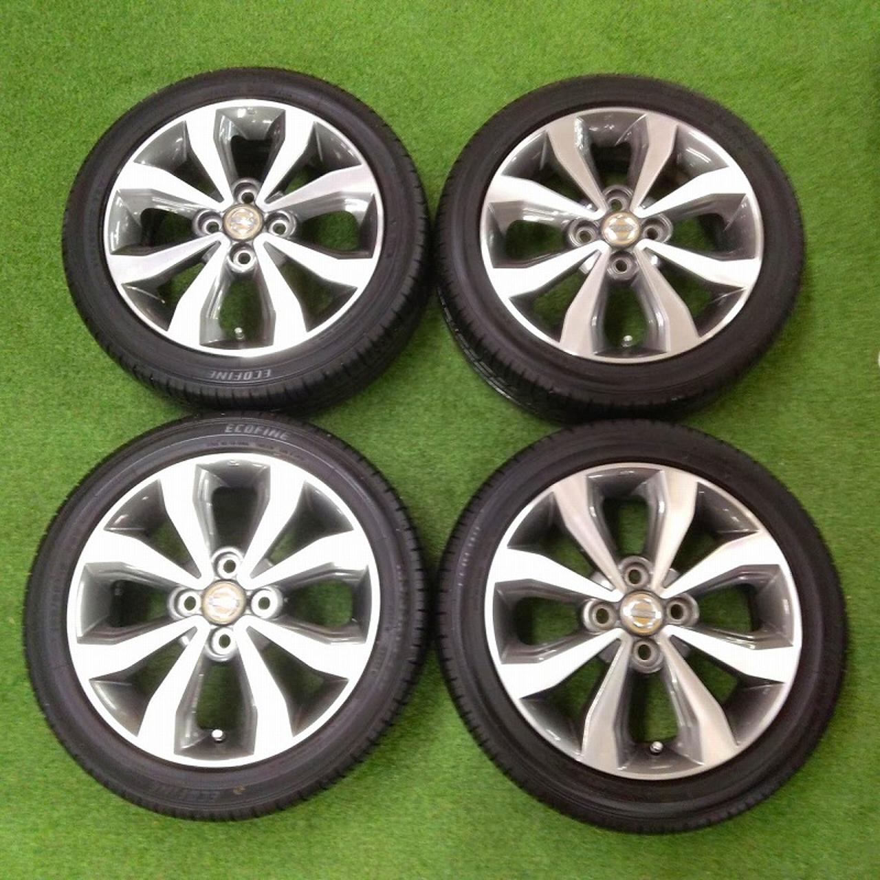 Nissan genuine Days Rooks Original aluminum wheel + Yellow Hat ECOFINE Manufactured in 2025