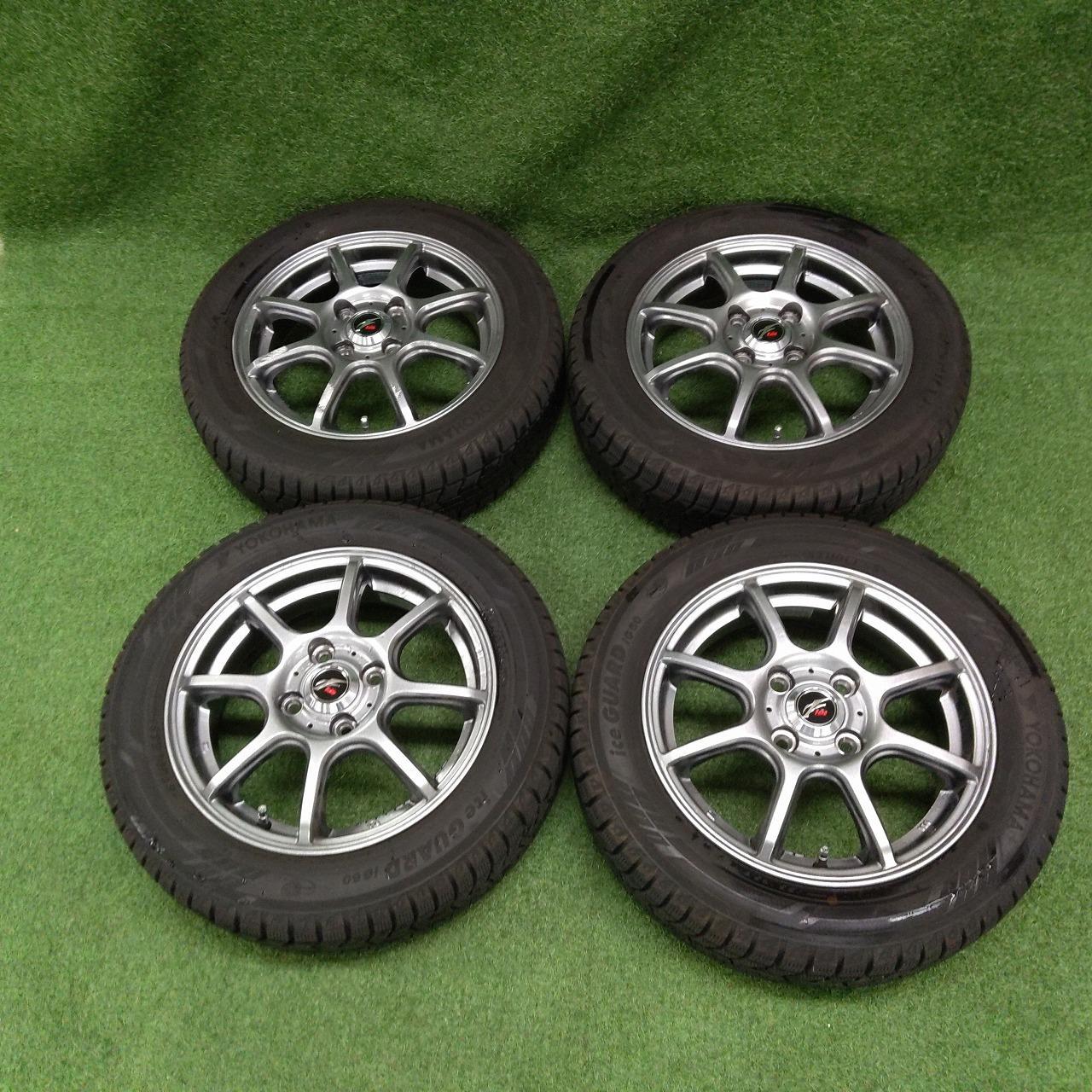 weds Unknown Manufacturer FANG 8-spoke aluminum wheels + YOKOHAMA ice GUARD iG60