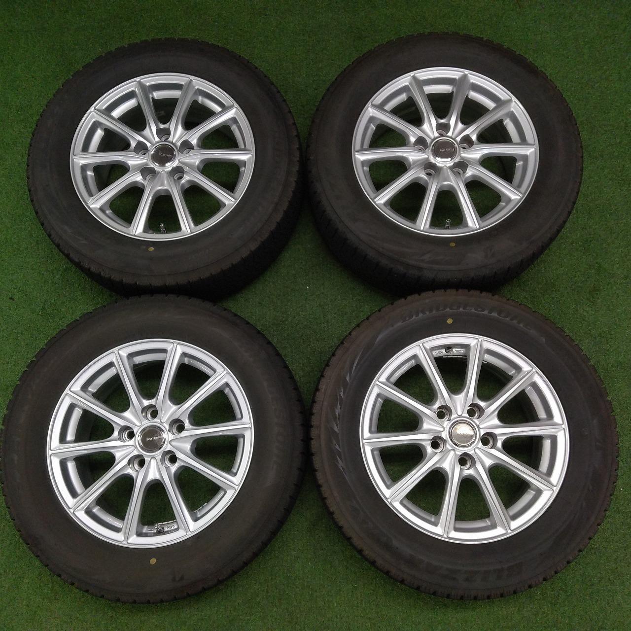 BRIDGESTONE ECO FORME 10-spoke aluminum wheels + BRIDGESTONE BLIZZAK VRX3 Manufactured in 2024