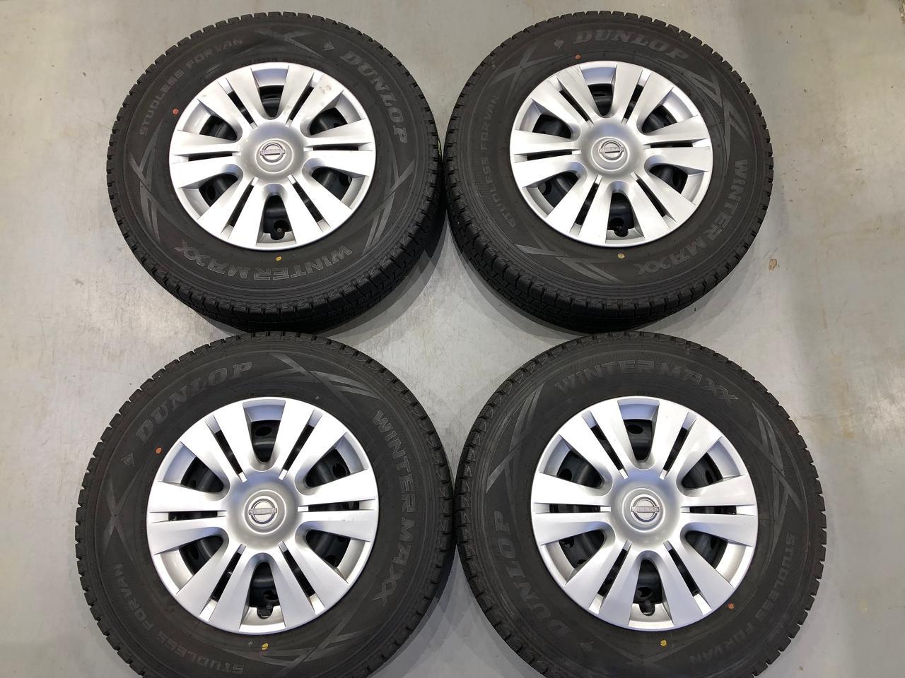 Nissan genuine NV350 caravan Genuine steel wheel + DUNLOP WINTERMAXX SV01