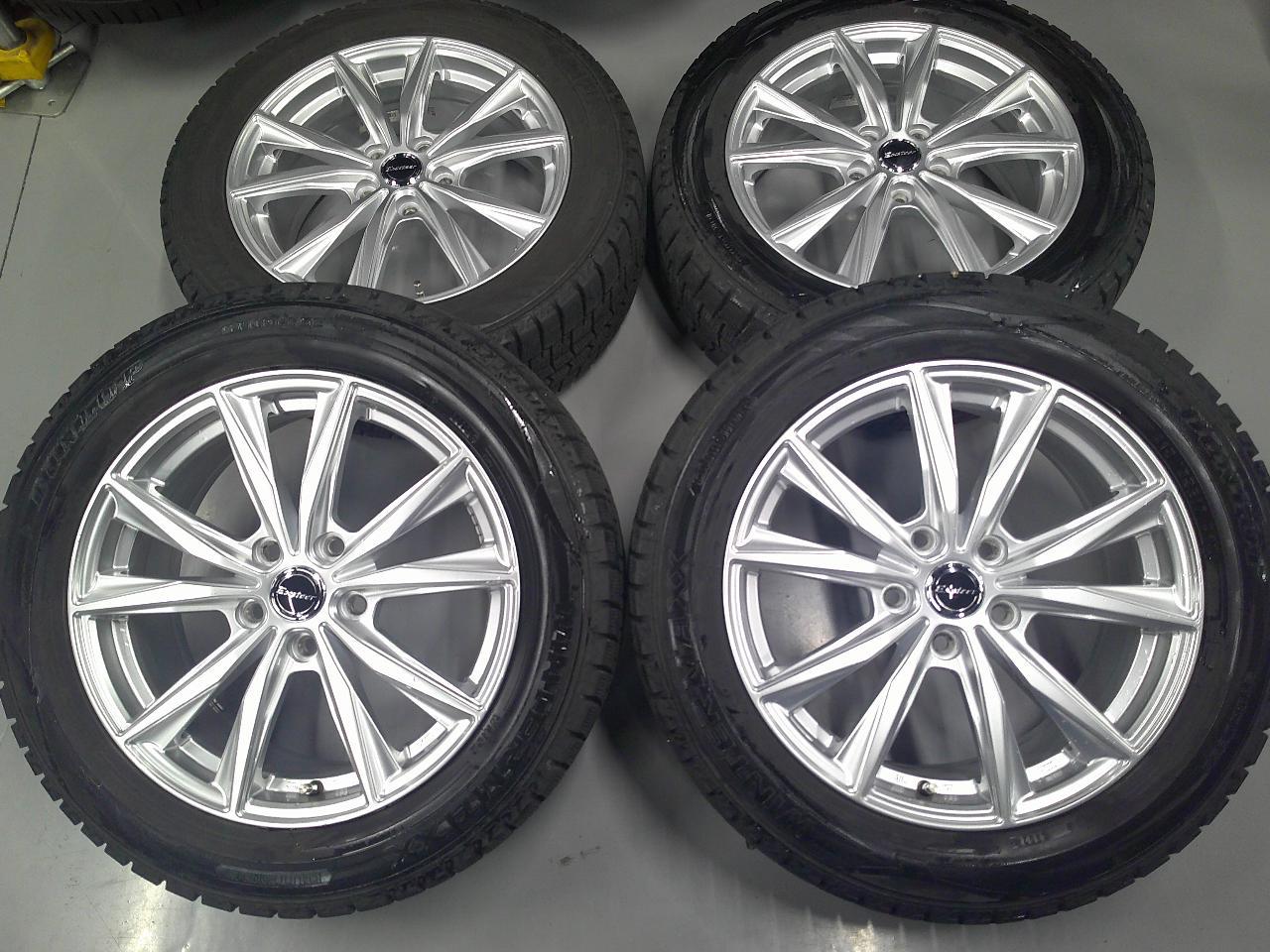 HOT STUFF Exsteer ST + DUNLOP WINTERMAXX WM02