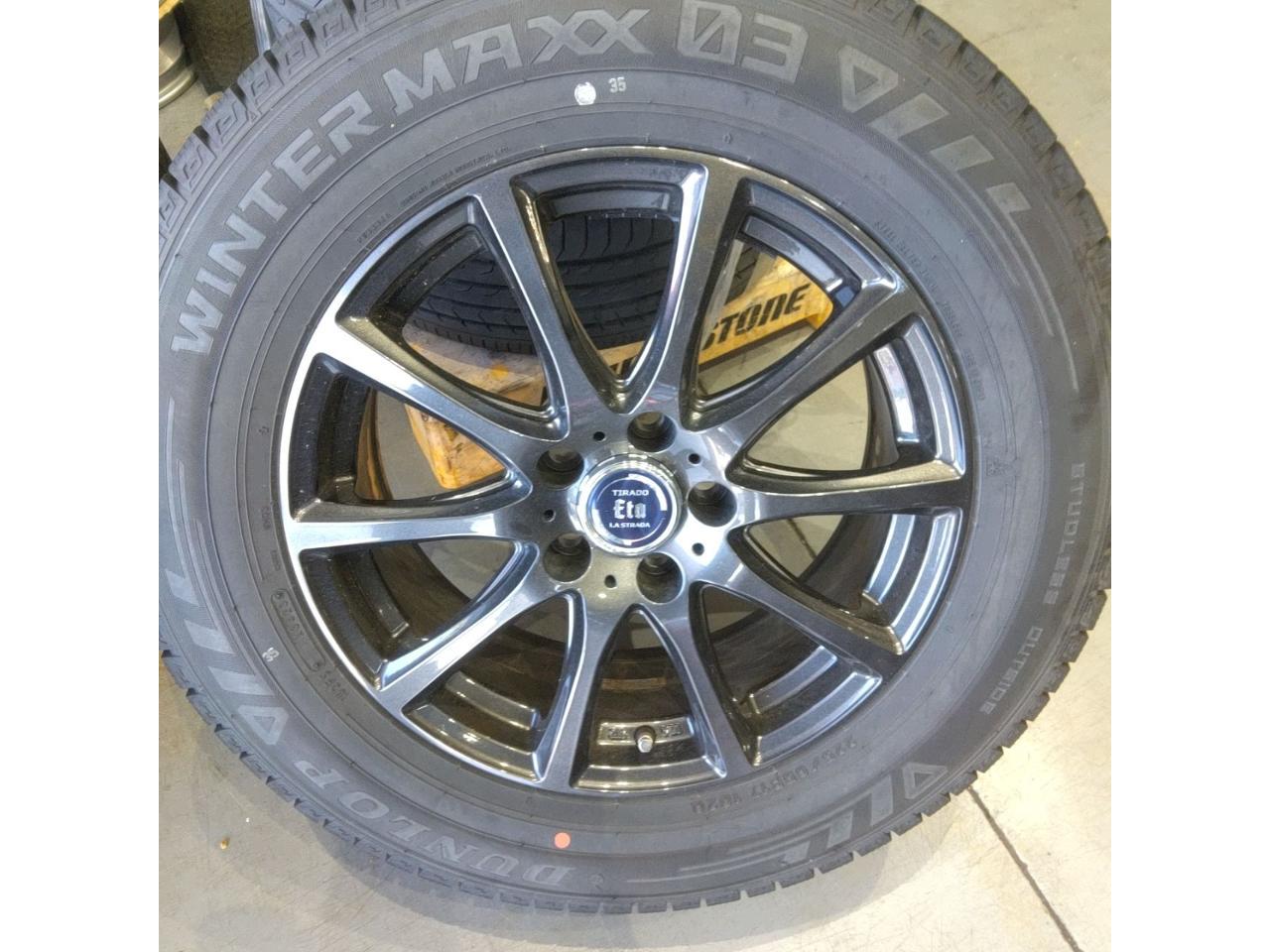 ABE SHOKAI LA STRADA TIRADO + DUNLOP WINTER MAXX WM03