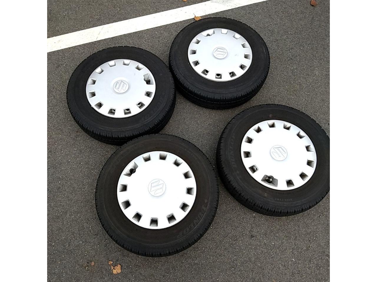 Suzuki genuine DA17V Eburyiban Genuine steel wheel + DUNLOP ENASAVE VAN01