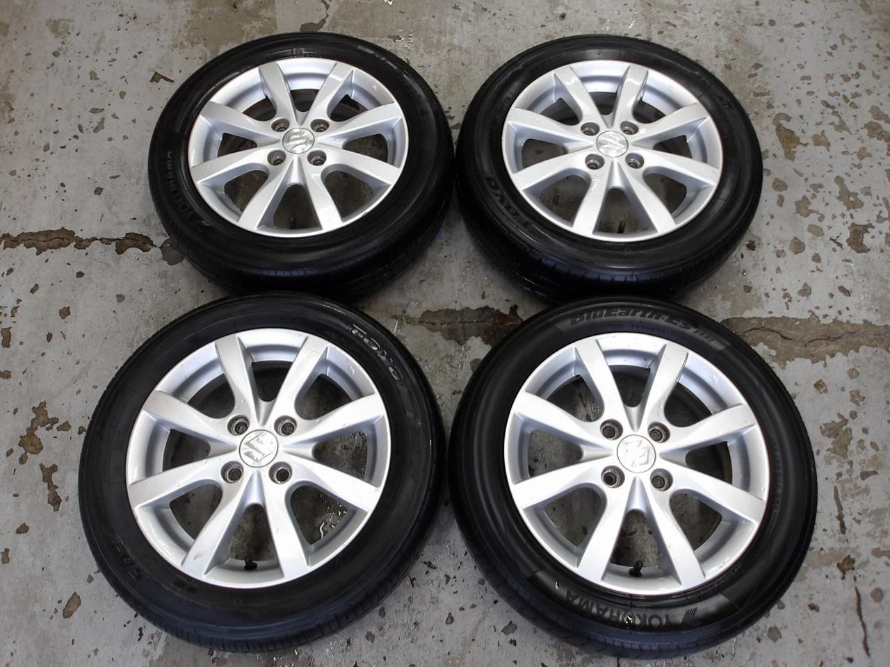 1. Genuine Suzuki part MH series Wagon R genuine + TOYOSD-K7 + YOKOHAMA BluEarth-ES ES32