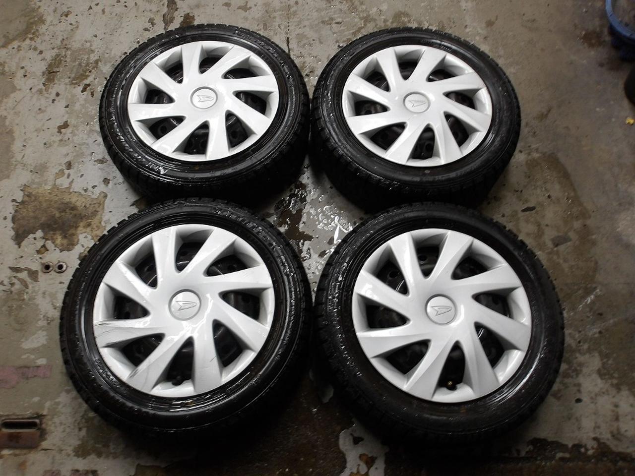 1. Genuine Daihatsu part Tant Genuine Steel Wheel + AUTOBACS NorthTrek N5