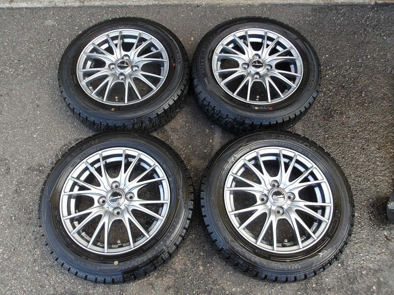 1HOT STUFF Exceeder Mesh wheels + Dunlop Winter Maxx WM02