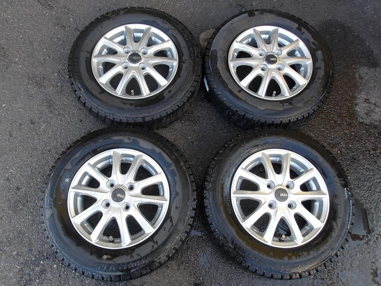 1 BRIDGESTONE PREO 10-spoke wheels + BRIDGESTONE ICEPARTNER2