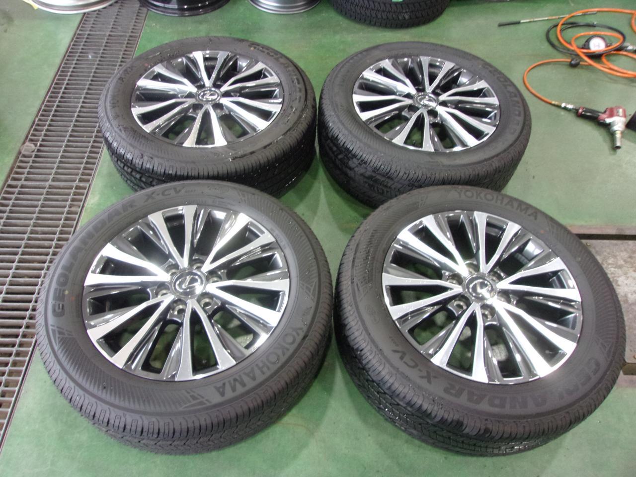 Genuine LEXUS parts LX600 genuine wheels + YOKOHAMA GAGEOLANDAR X-CV G057