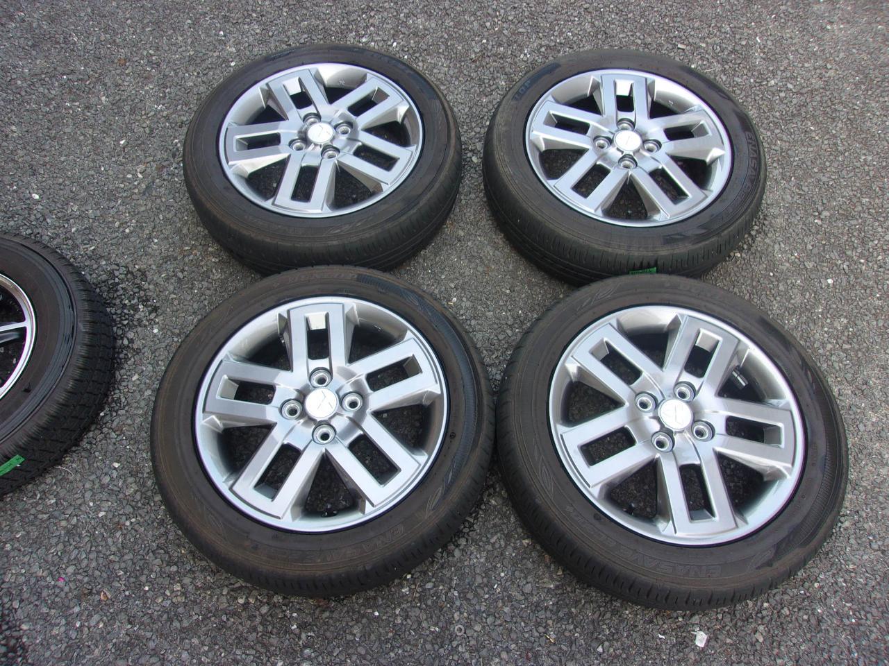 Genuine Mitsubishi parts Delica Mini genuine wheels + Dunlop NASAVE EC300 +