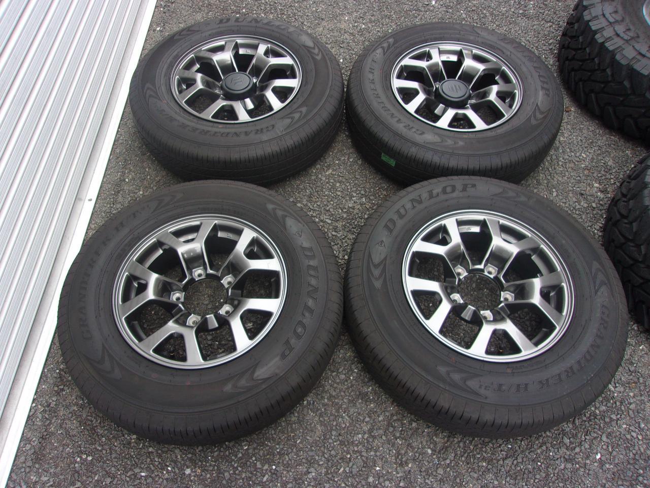 Genuine Suzuki parts Jimny Sierra/Nomad genuine wheels + DUNLOPGRANDTREK H / T