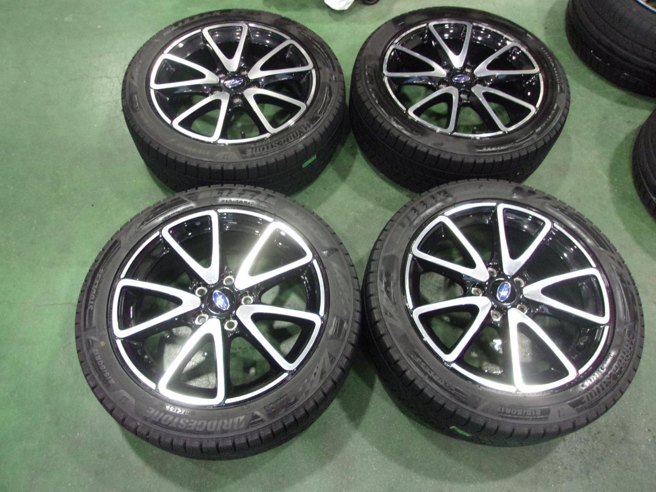 Subaru genuine Revu~ogu VM system SSA Optional Wheels + BRIDGESTONE BLIZZAK VRX3