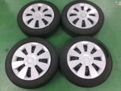【スズキ純正】 ワゴンR/MH34S純正スチールホイール+【GOODYEAR】Efficient Grip ECO EG01