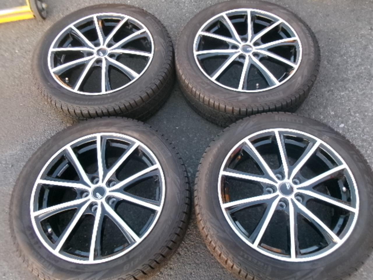 YellowHat SPORTKRONE + PIRELLI ICEZERO ASIMMETRICO 225 / 50R18 99H