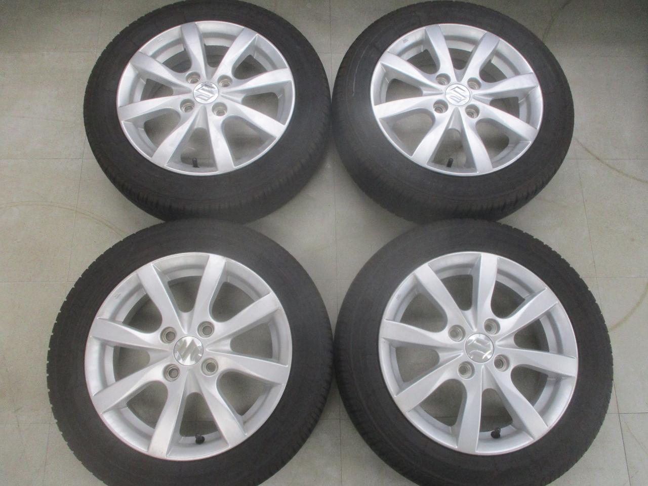 Suzuki genuine Wagon R/MH34S genuine wheels + ROCKBLADE ROCK515 155 / 65R14 75T
