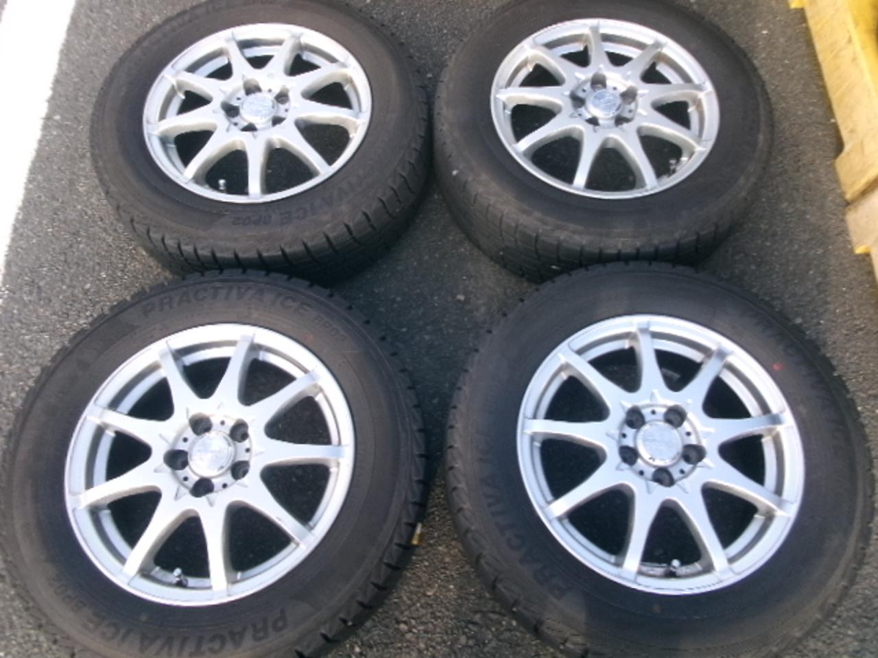 JAPAN SANYO ZACK Sport-9 + Yellow Hat PRACTIVA BP02 195 / 65R15 91Q